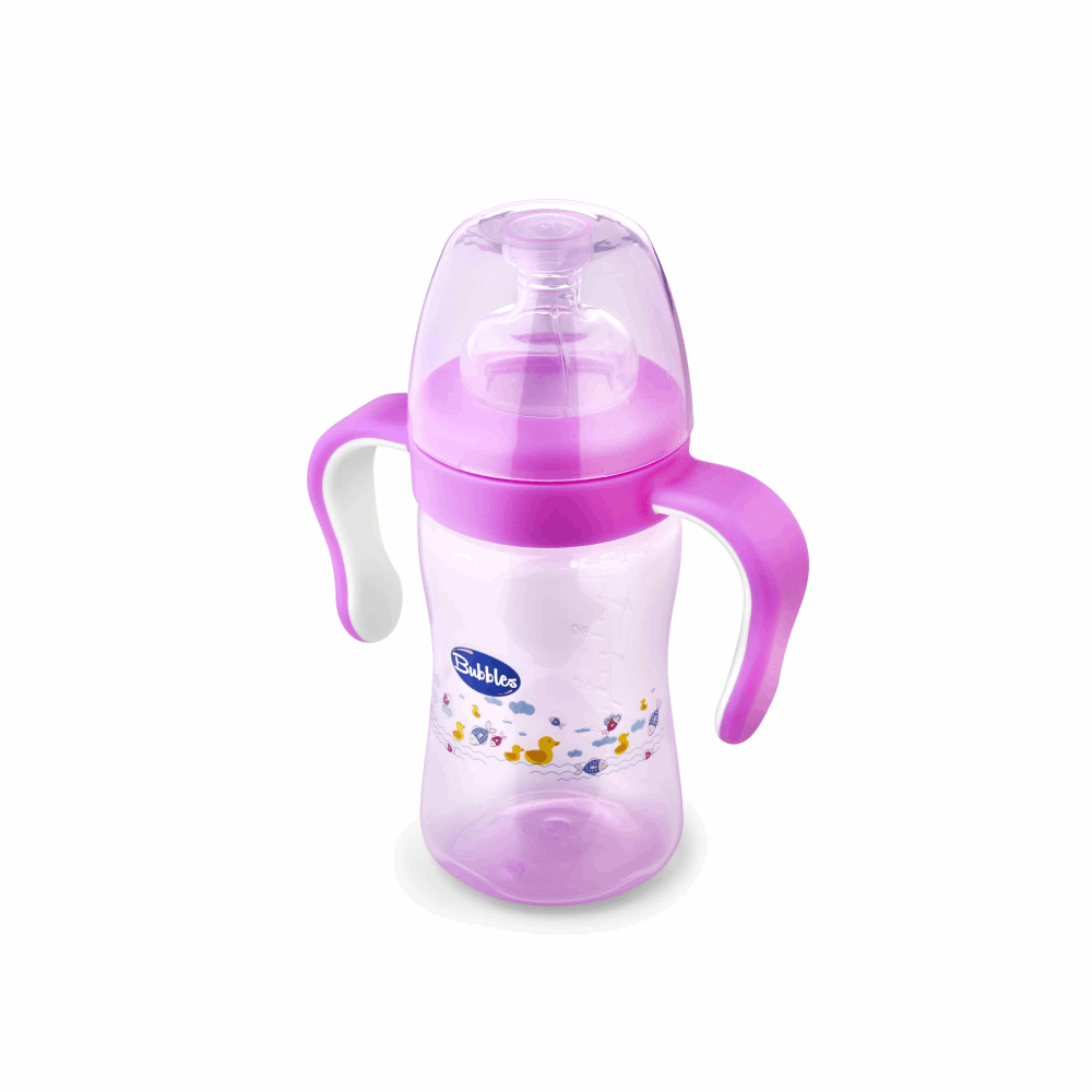 Bubbles بيبرونة كلاسيك (180 م) بيد روز بابلز