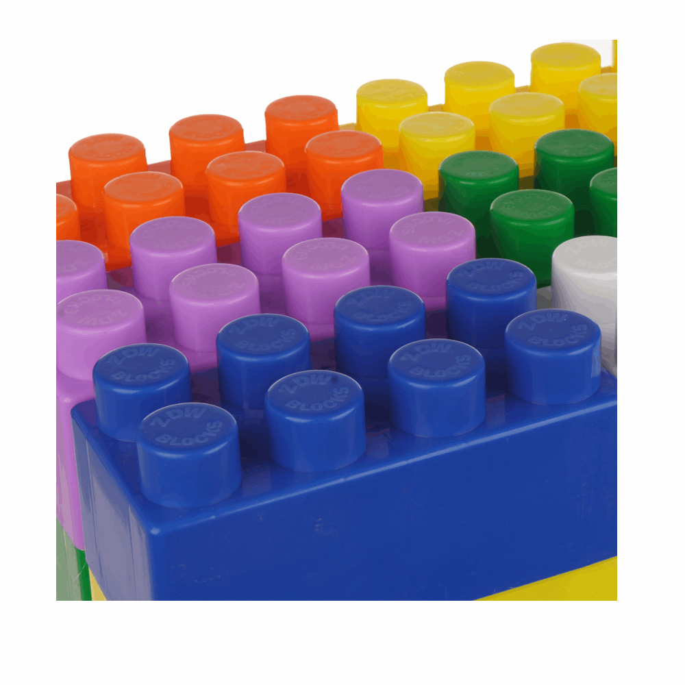 العاب شنطة مكعبات جامبو وسط Zdw2021A 16 Pcs