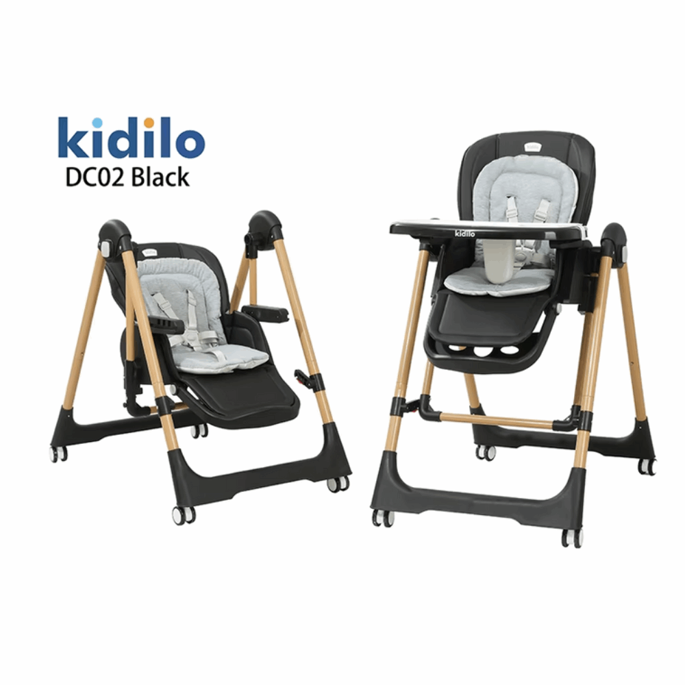 كرسي طعام كرسي طعام kidilo DC02 BLACK