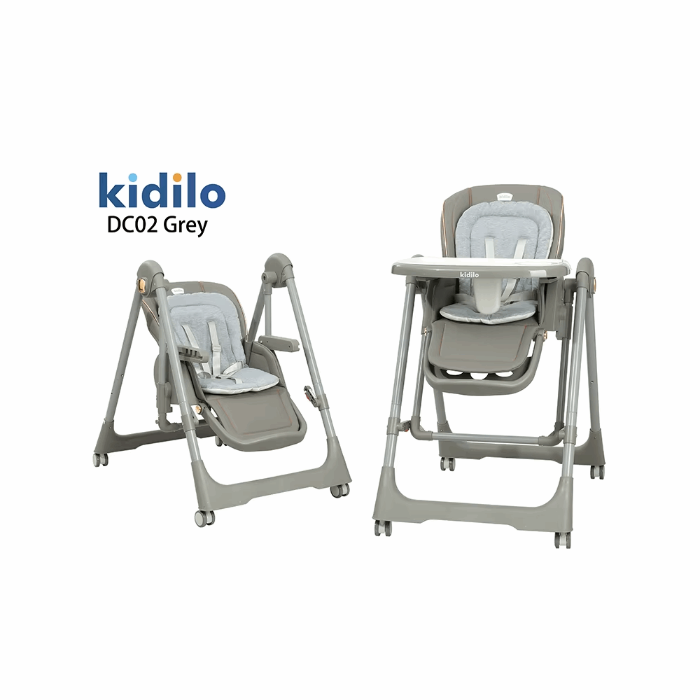 كرسي طعام كرسي طعام kidilo DC02 GREY