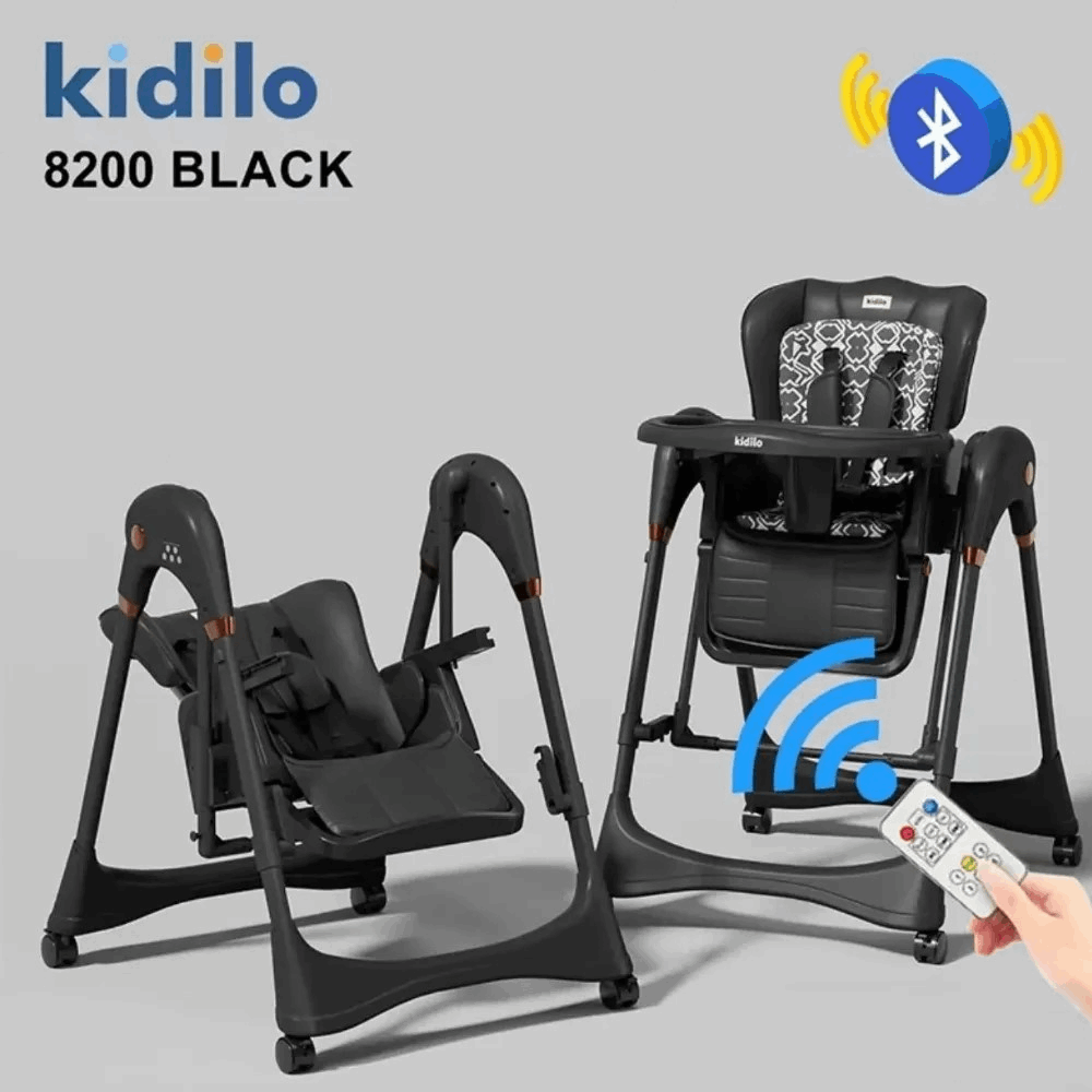 كرسي طعام كرسي طعام kidilo 8200 BLACK